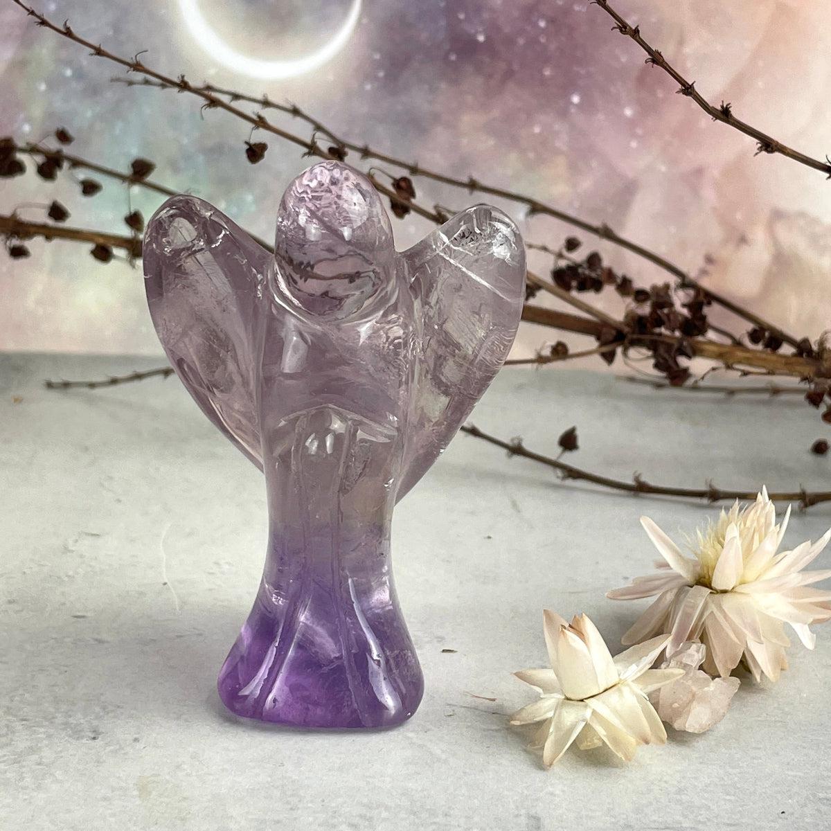 High Grade Amethyst Angel