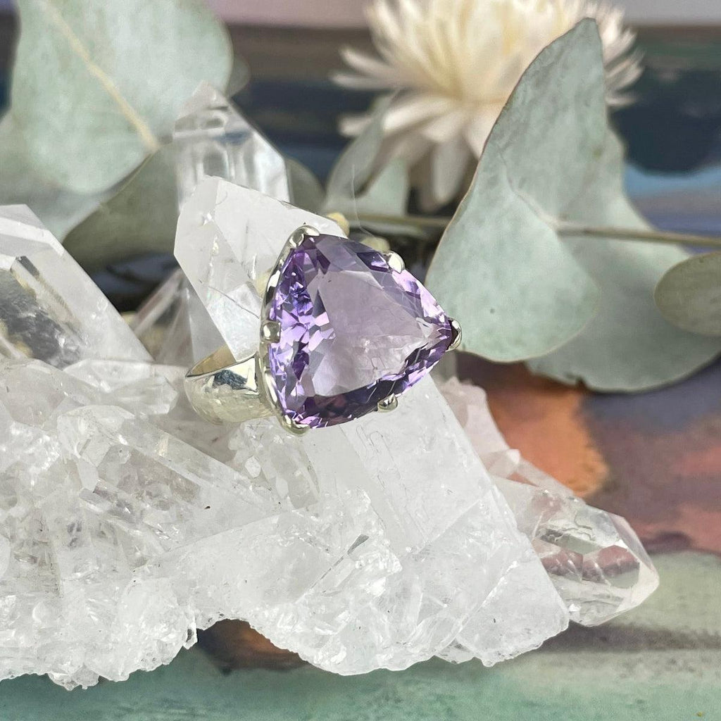 Large Amethyst Ring