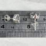 Sterling Silver Tourmalated Crystal Studs