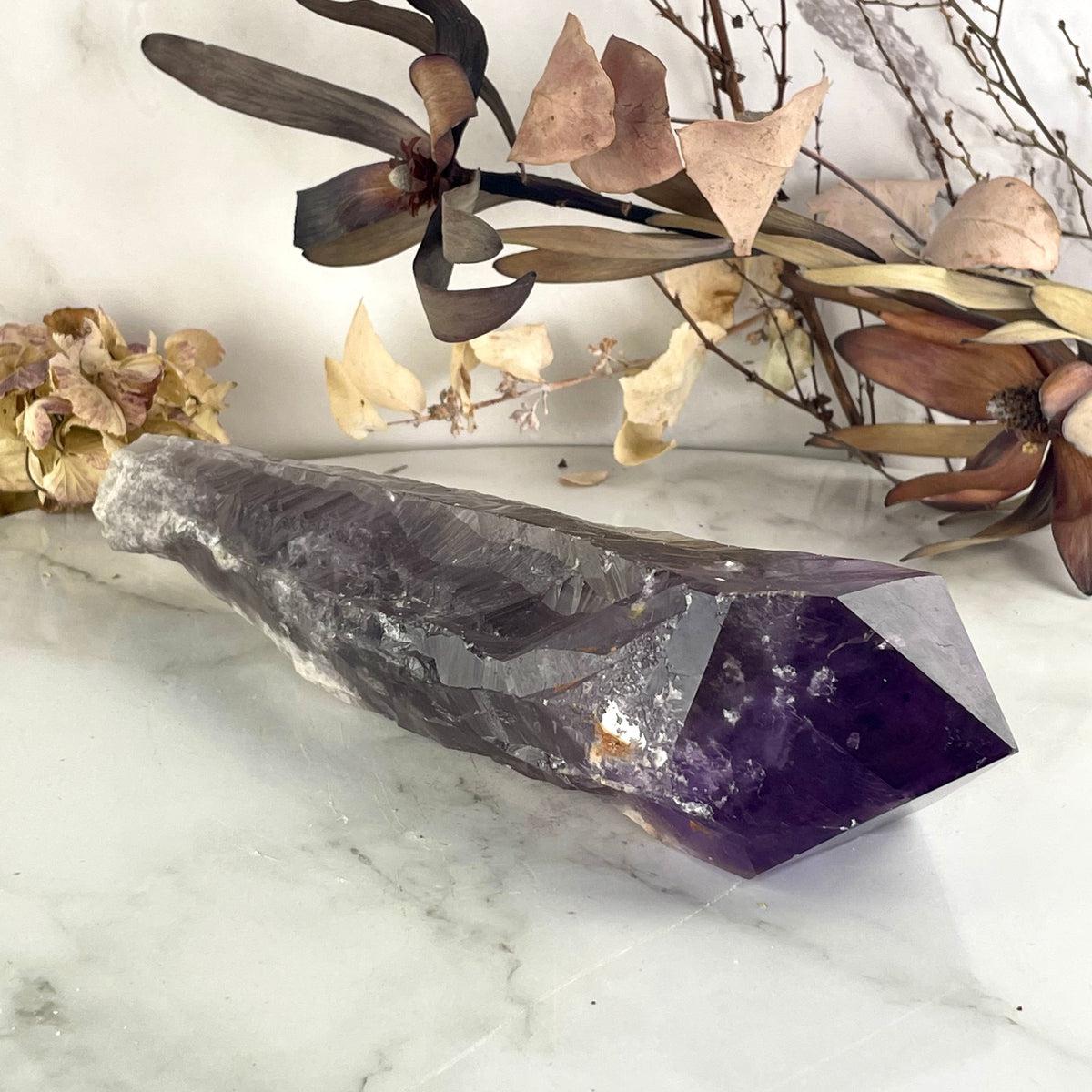 Amethyst Semi Raw Point