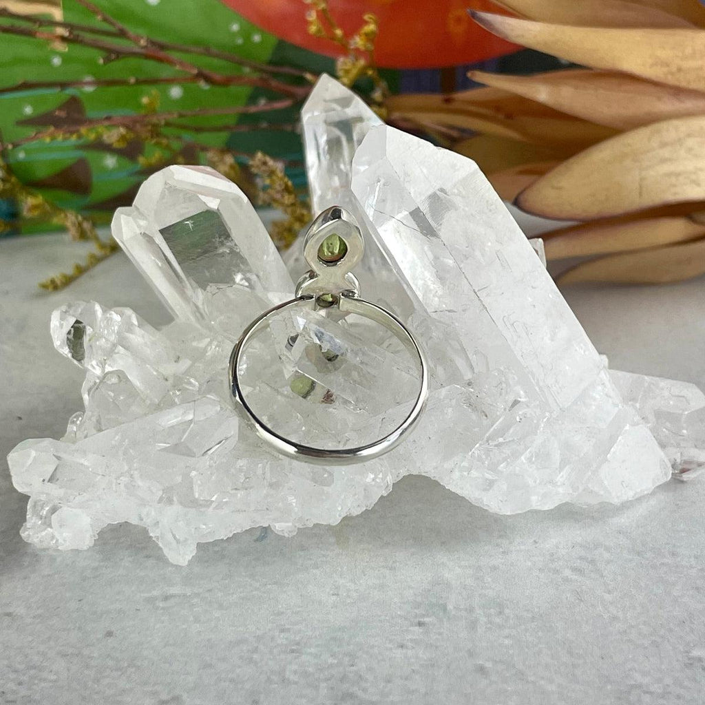 Sterling Silver Peridot Ring