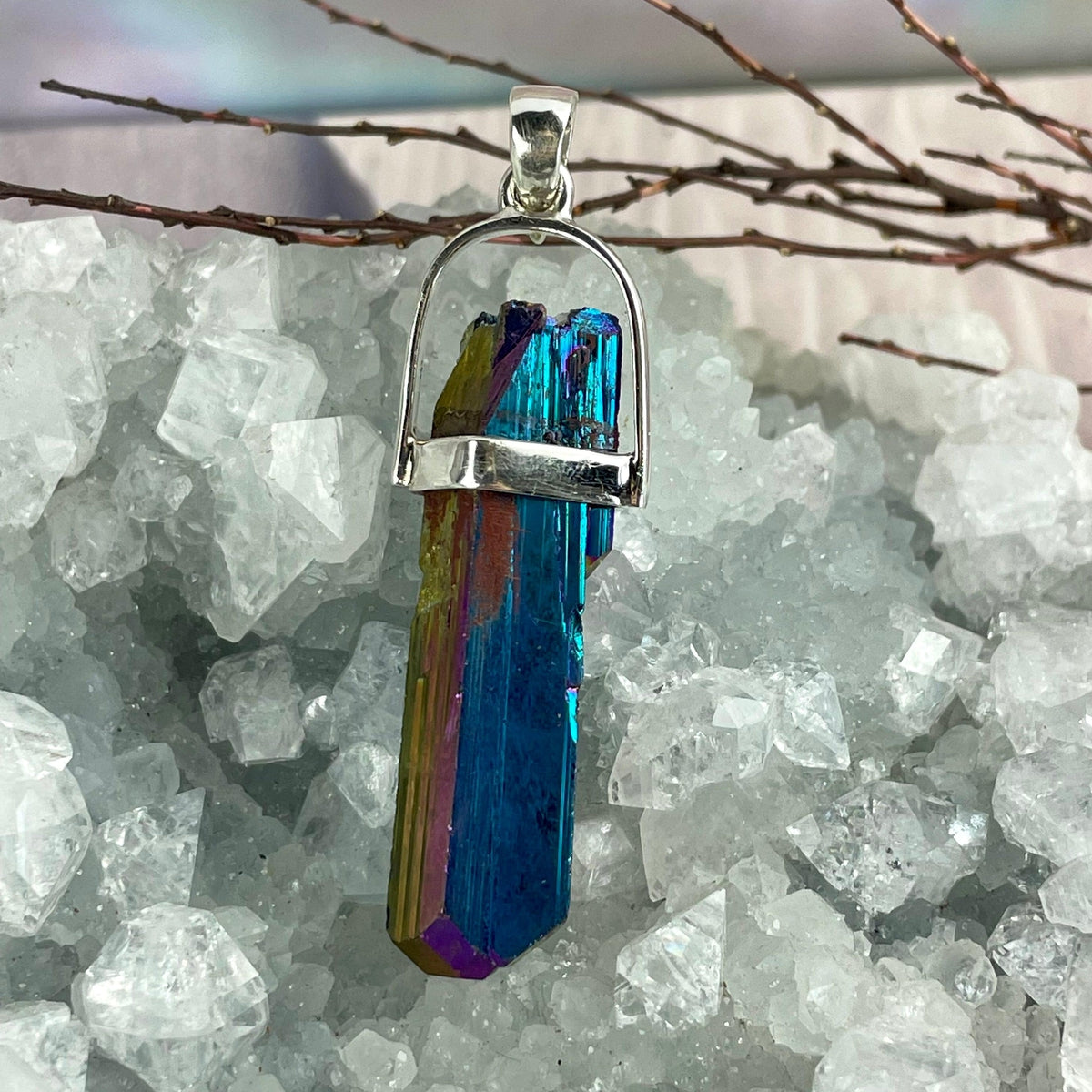 High Vibration Crystal Pendant