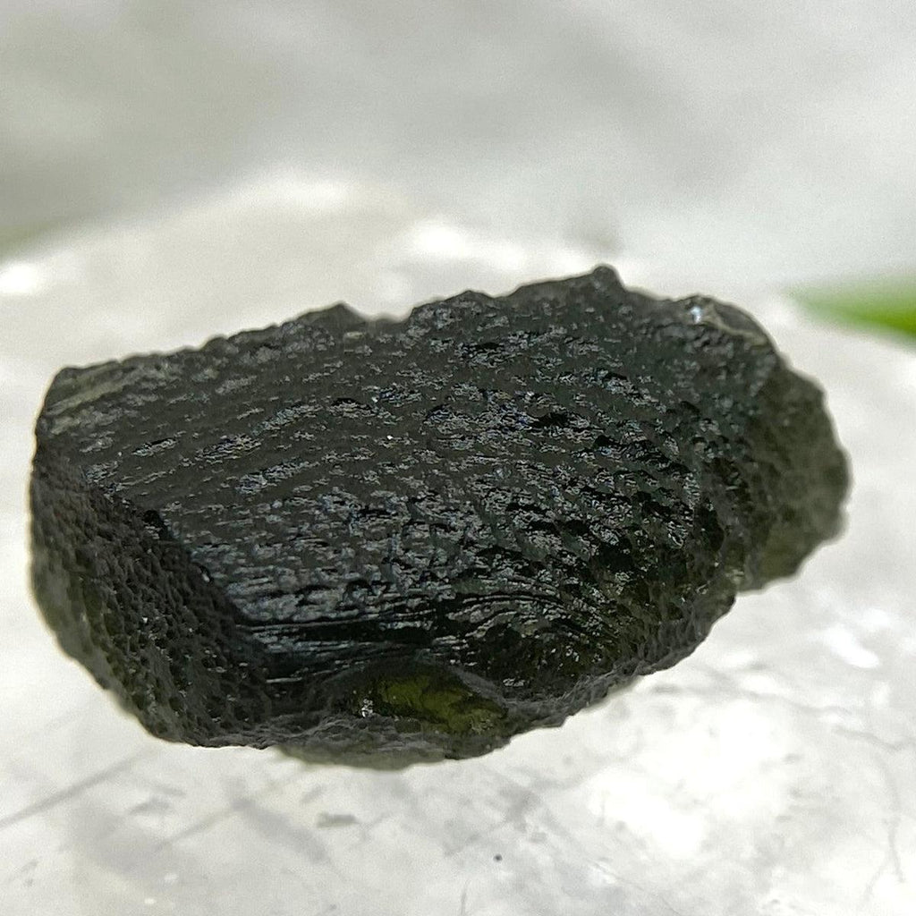 Authentic Moldavite Raw Pieces 3.4 - 4.43g