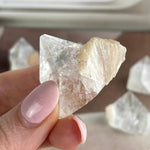 Stilbite And Apophyllite Crystal Points