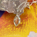 Herkimer Diamond Pendant And Chain