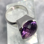 Women's Large Amethyst Ring