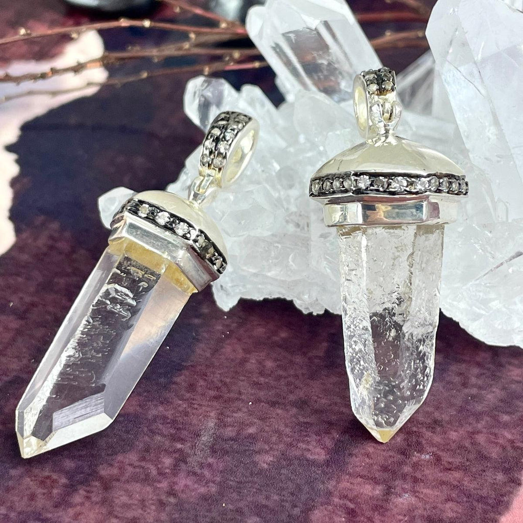 Clear Quartz Point Pendant
