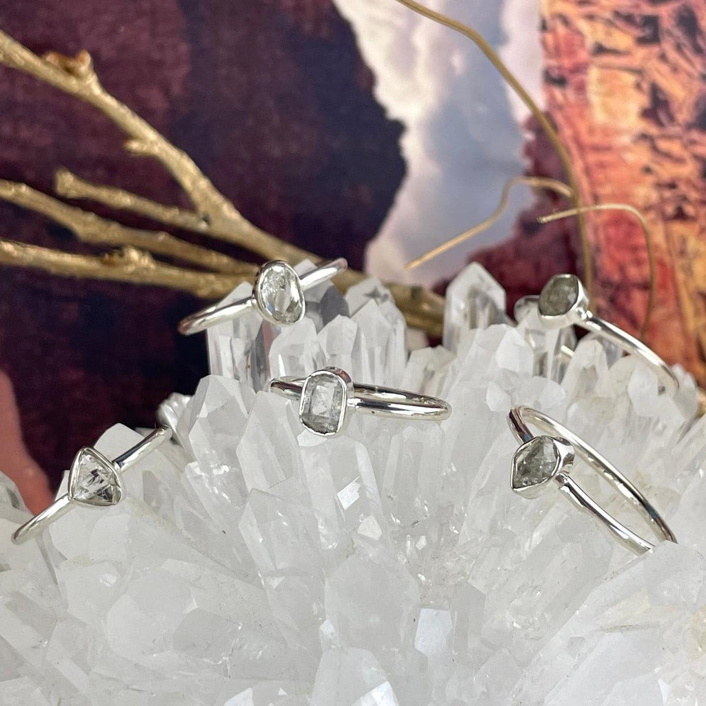 Herkimer Diamond Ring