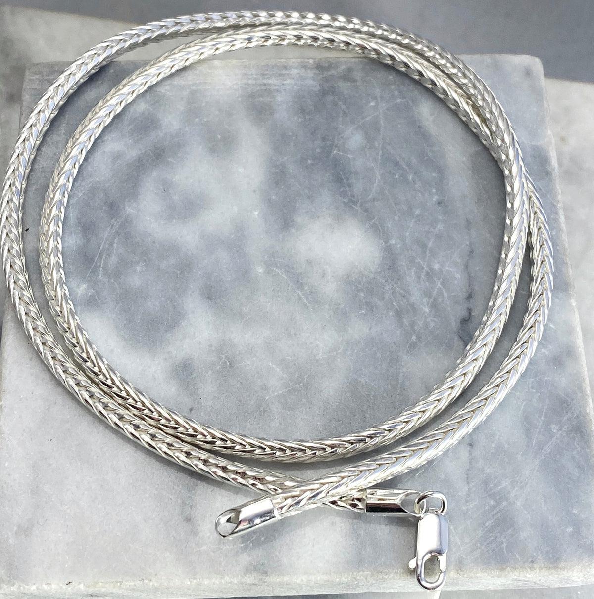Silver Foxtail Chain