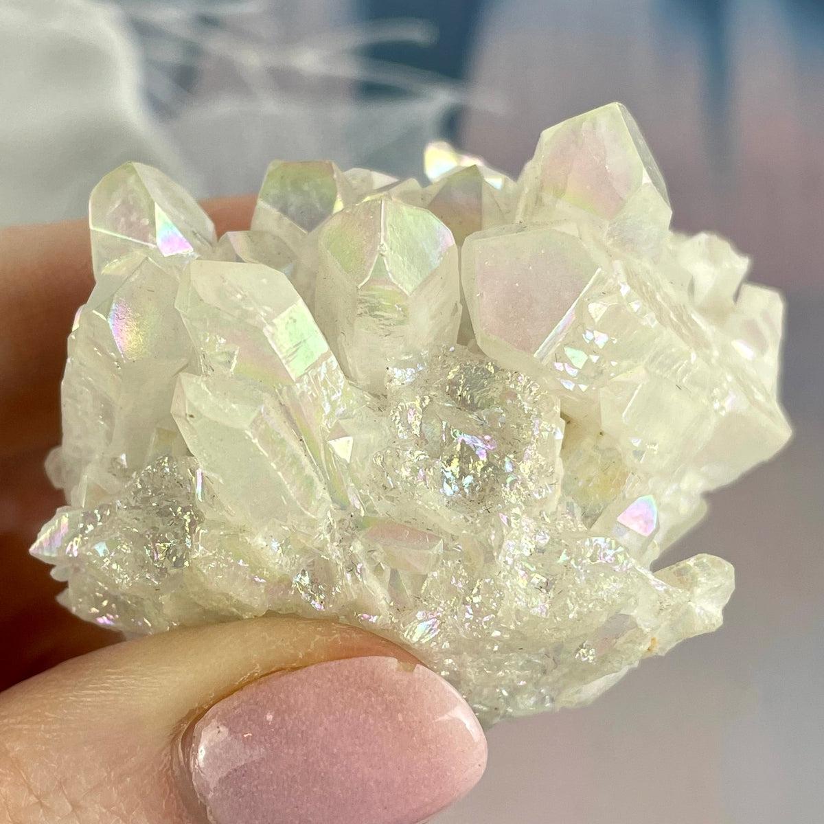 Rainbow Crystal Cluster