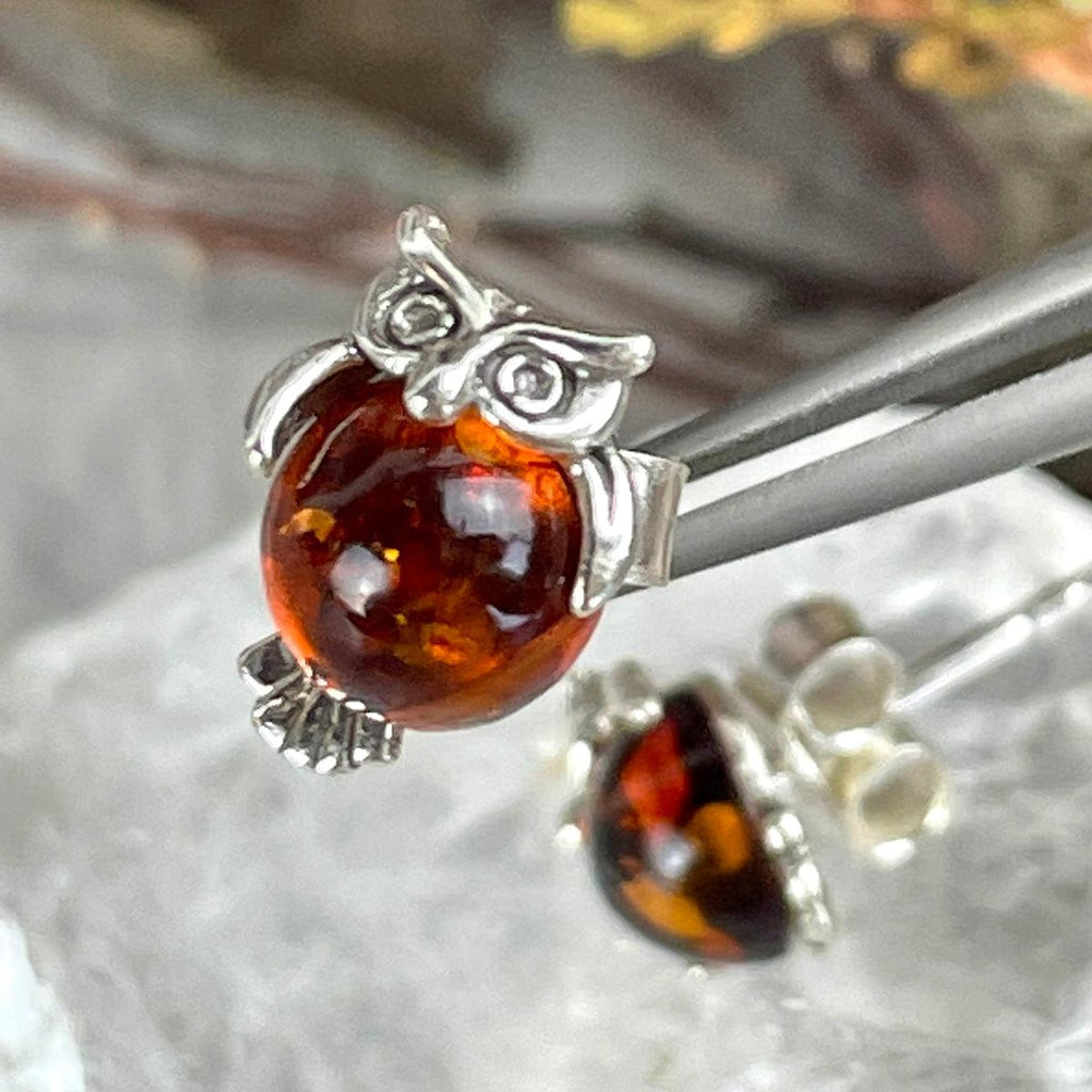 Owl Stud Earrings