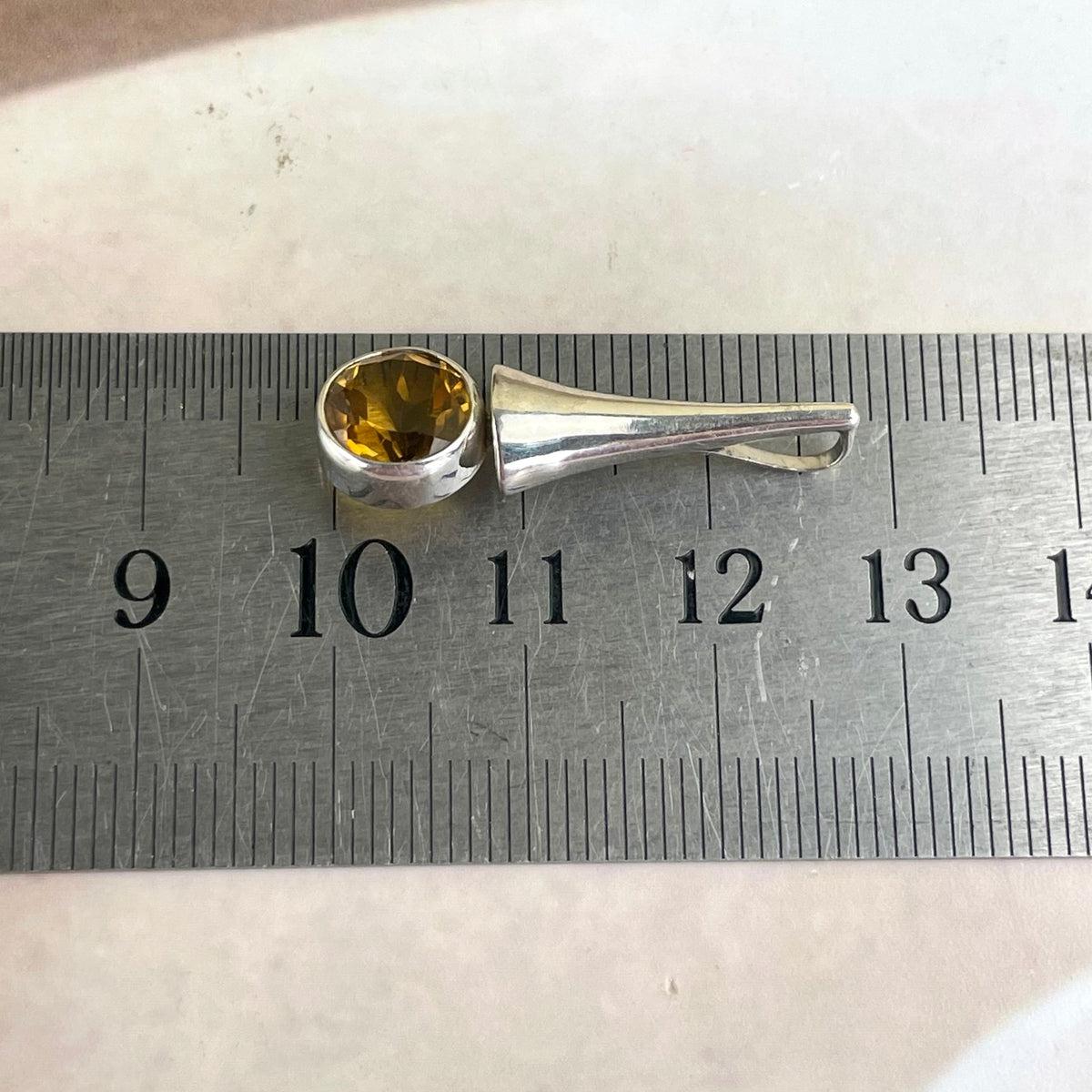 Yellow Gemstone Pendant