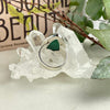 Green Stone Silver Ring