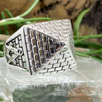 Masonic Pyramid Ring