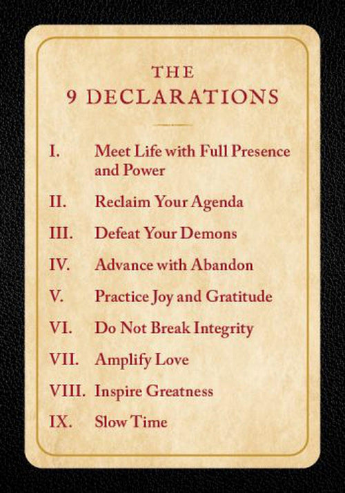 Motivation Manifesto Cards