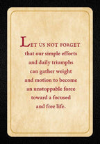 Motivation Manifesto Cards